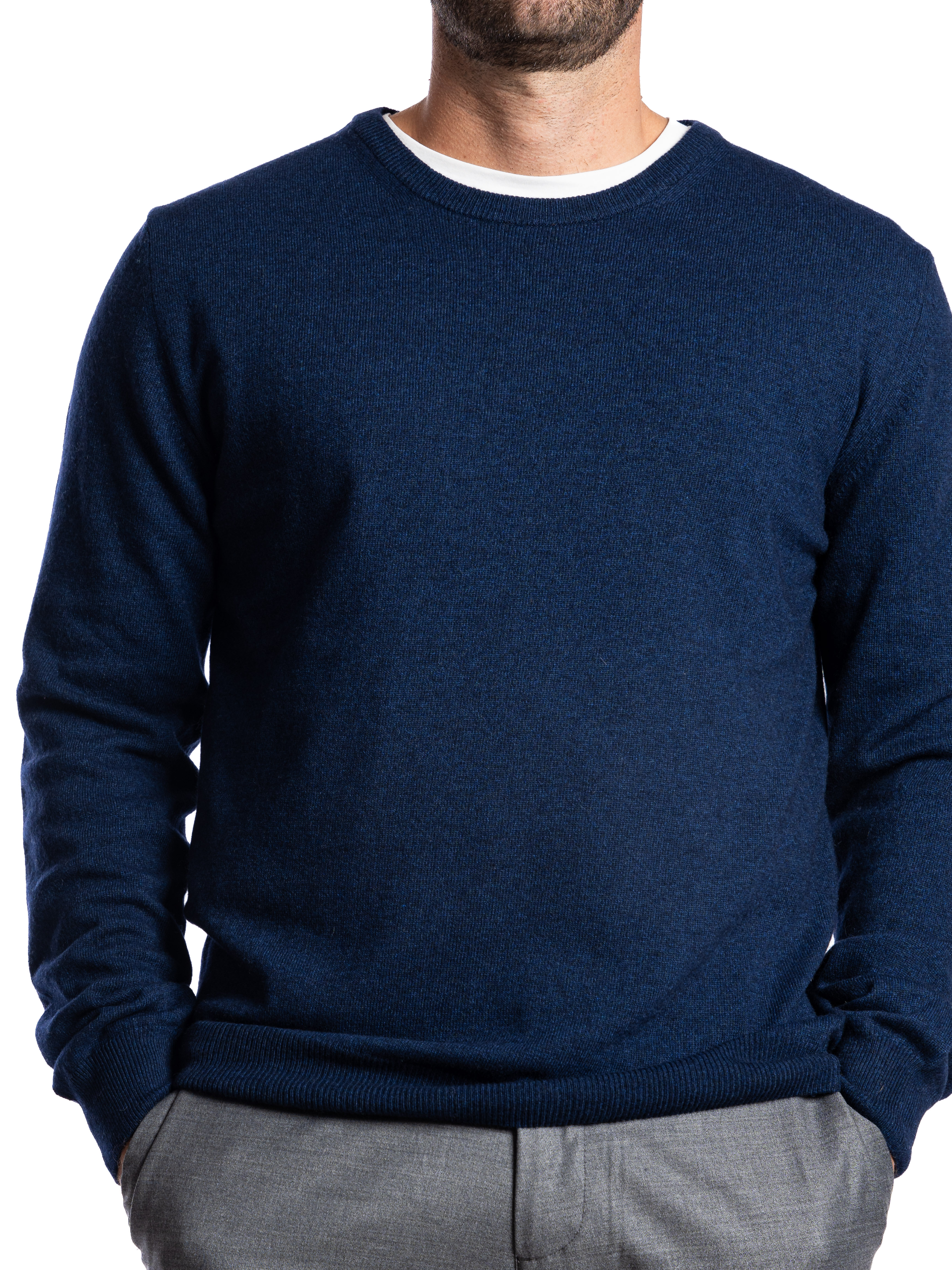 Pullover Kashmir blu