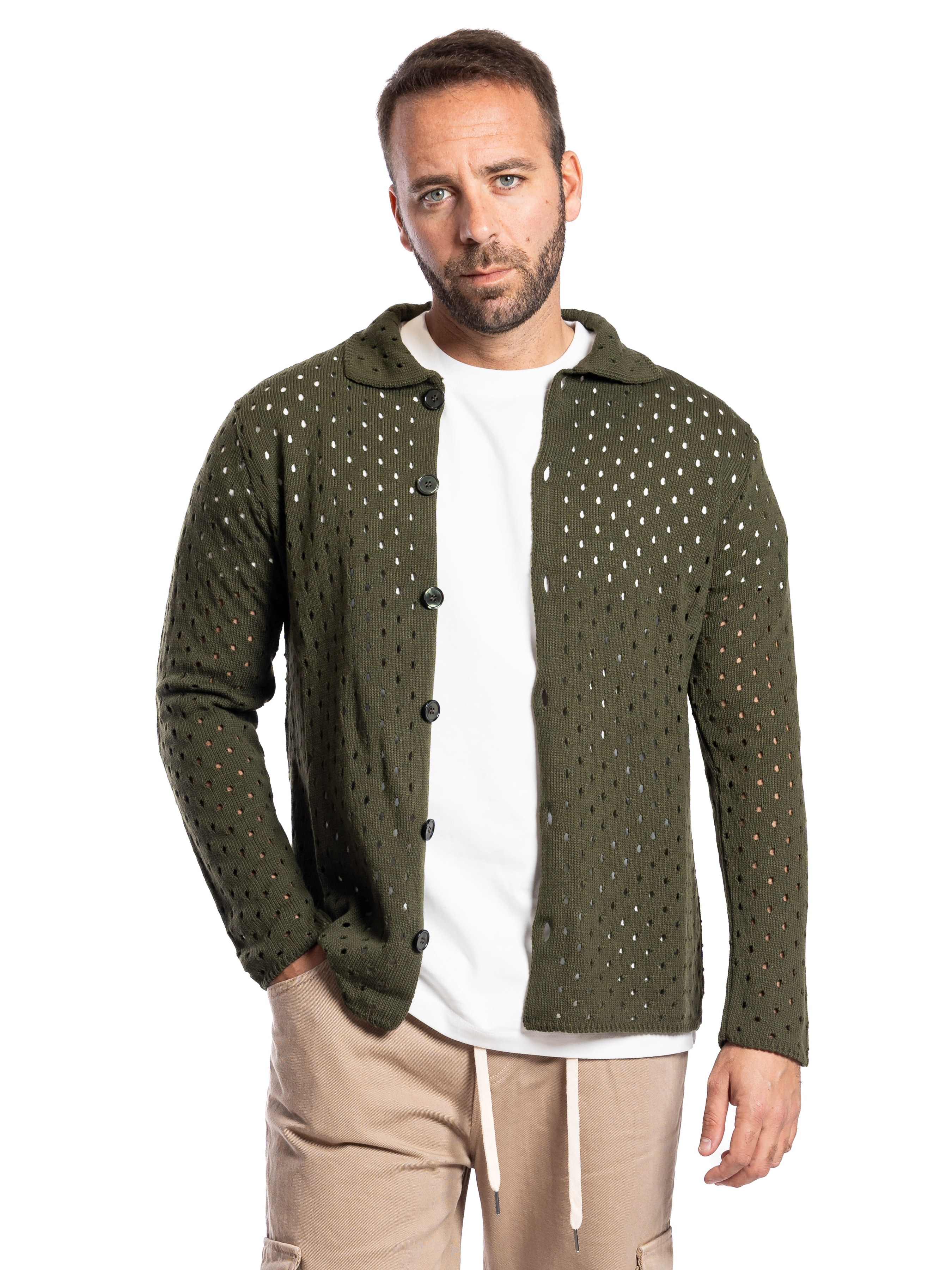 Cardigan Perforated